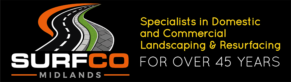 Surfco Midlands. Specialists in Domestic and Commercial Landscaping & Resurfacing for over 45 years