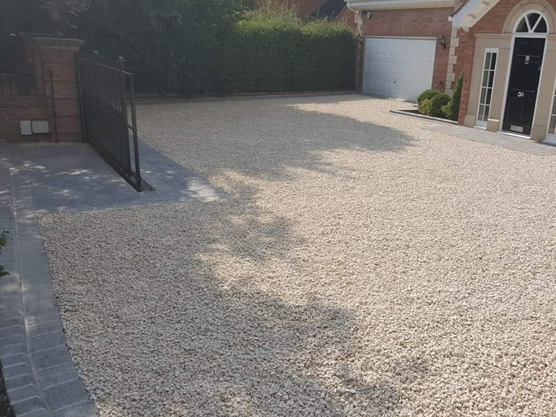 Gravel-driveway Gravel-driveway